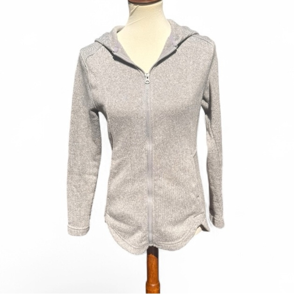 Eddie Bauer Gray Zip-Up Hoodie Size S